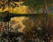 克劳德 莫奈 : The Pond at Montgeron